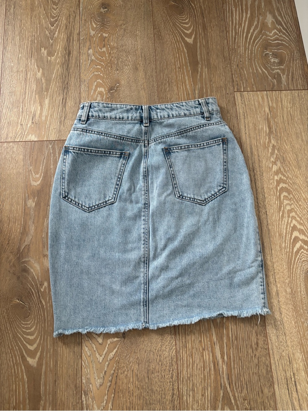 Dynamite Light Blue Denim Button-Front - Picture 3 of 4